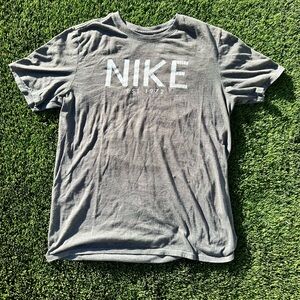 Gray Nike T-shirt